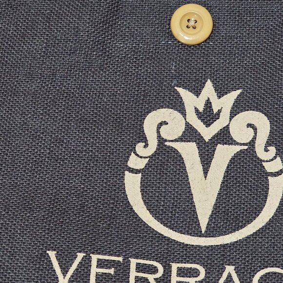 Rare Verragio Jute Tote Bag and Ball Cap Bundle - Brown, Cream, and Orange - Picture 14 of 15